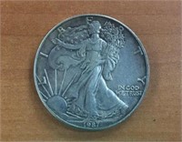 1987 ASE Walking Liberty Dollar