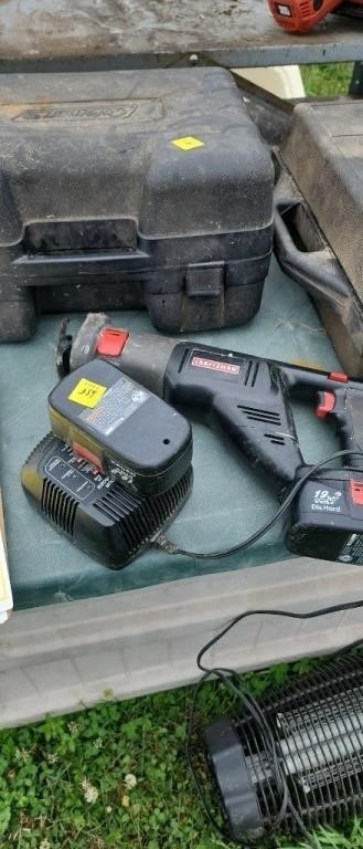 Craftsman Sawzall batteries & charger