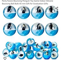 MSRP $20 Penguin Bouncy Balls