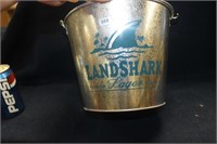 "LANDSHARK LAGER" METAL BEER BUCKET