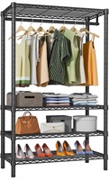 $99 Wire Garment 4 Tiers Heavy Duty Clothes Rack