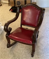 Empire style rocking chair