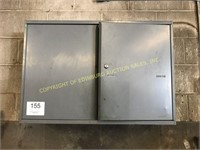 36” hanging metal wall cabinet