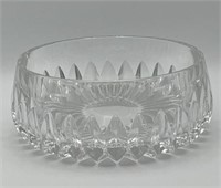 8" heavy crystal console bowl