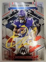 Vikings Dalvin Cook Signed Card with COA