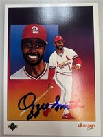 Cardinals Ozzie Smith Signed Card with COA