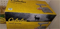 Cabelas Deluxe meat grinder in box