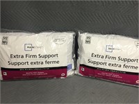 2 Extra Firm Support Pillows