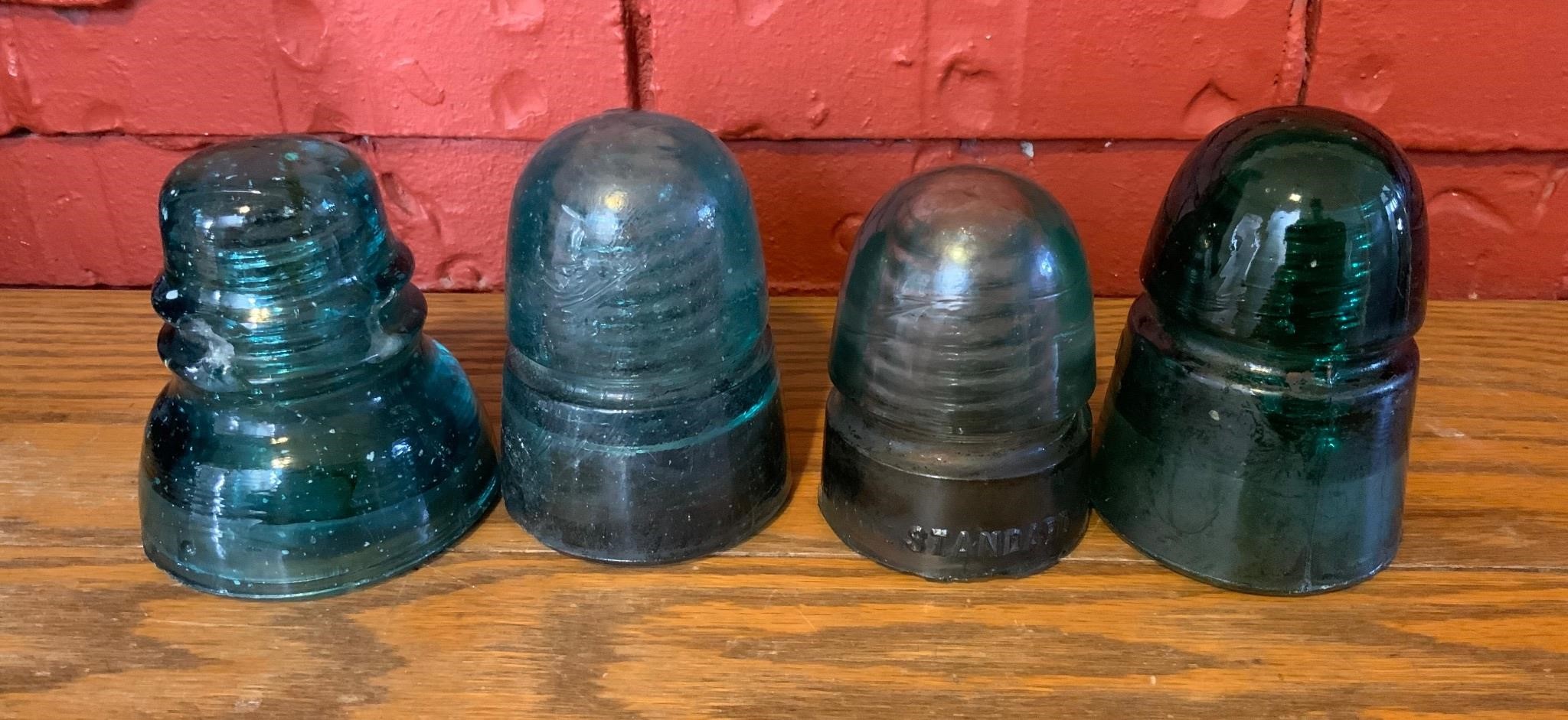 Vintage Glass Insulators