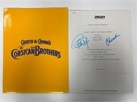 Autograph COA Cheech & Chong's Media Press booklet