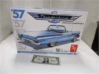 New AMT 1/16 57 Thunderbird convertible model