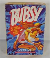 Sega Genesis Bubsy Game W/ Box