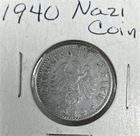 1940 GERMANY THIRD REICH 50 REICHSPFENNIG