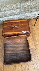 Wooden box/tray