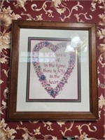 Decorative framed art