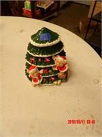 CHRISTMAS TREE COOKIE JAR