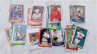 D4)  Some baseball cards