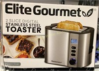 Elite Gourmet 2-Slice Digital Toaster