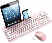 C8424  LeadsaiL Keyboard Mouse Combo USB-Pink