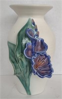 Kausalik Art Pottery Vase (10" Tall) (Signed By
