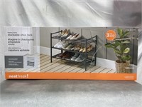 Neat Freak! Heavy Duty Stackable Shoe Rack