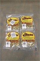 (4) 100Ct  Bags of 9MM Brass