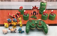 Pokemon minifigures & video game toys