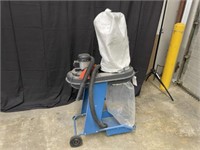 Dust Collector, Cart Mounted w/Powertec Bags -