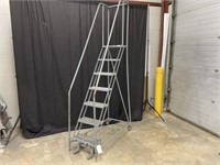Cotterman Co. 7-Step Safety Ladder, 300-Lb