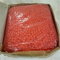 Five pound box of 8mm plastic salmon eggs