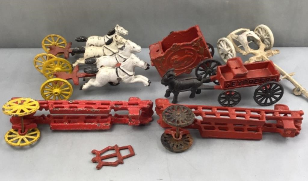 Cast iron components incomplete sets