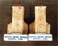 Little brown church S&P shakers- Nashia, IA