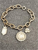 Vintage charm bracelet