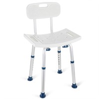 GreenChief Shower Chair with Back Removable - Smal