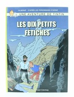 Tintin. Les 10 petits fétiches (Pirate, 50 ex.num)