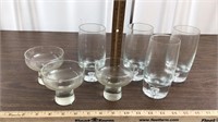Glasses with heavy bases