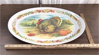 Brook park  plastic turkey plate