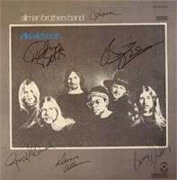 Allman Brothers Band signed Idlewild South album