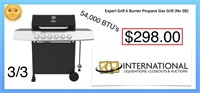 54,000 BTU 6 Burner Propane Grill (see notes)