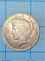 Peace dollar 1922-D XF condition