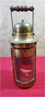 Brass Nautical Binacle Lamp, PAT 1917