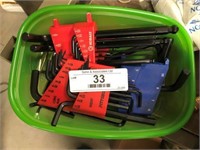 Four Sets of Allen Wrenches