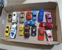 16 Hot wheels and more Cars