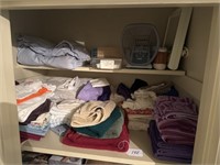 Contents of 2-Shelves in Linen Closet