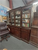 4 Door Breakfast Library Bookcase