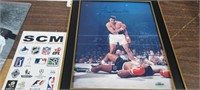 MUHAMMAD ALI, SIGNED PHOTO, WITH COA