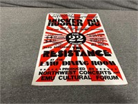 Husker Du Concert Poster