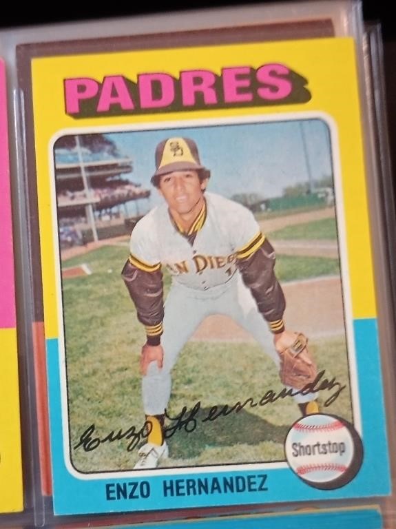 Vintage Sports Cards, Sports Apparel. Collectibles