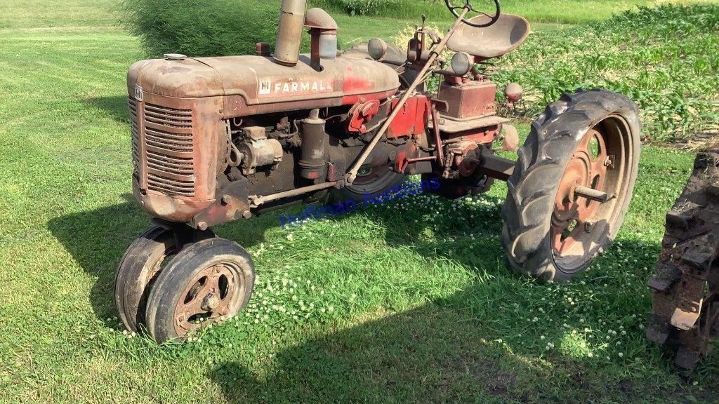 Farmall C, 6 volt, not used in recent years