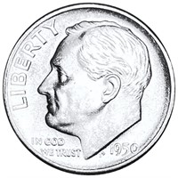 1950-S Roosevelt Silver Dime UNCIRCULATED